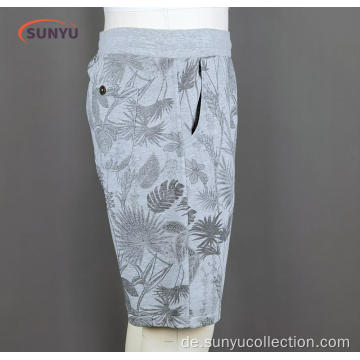 Herren Allover gedruckt CVC-Shorts